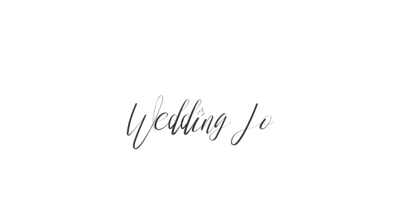 Wedding Joy font thumb